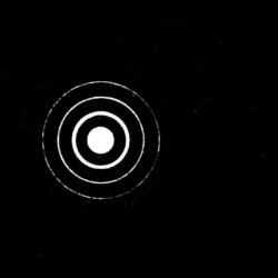"Light wave variation of same object seen through different hole sizes" (Popular Science Monthly Volume 28, 1885-1886)
