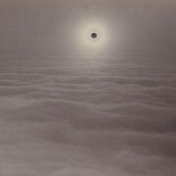 Solar Eclipse from Mount Santa Lucia (Carleton Watkins, 1889)