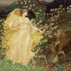 "Venus and Anchises" by William Blake Richmond (circa 1889)