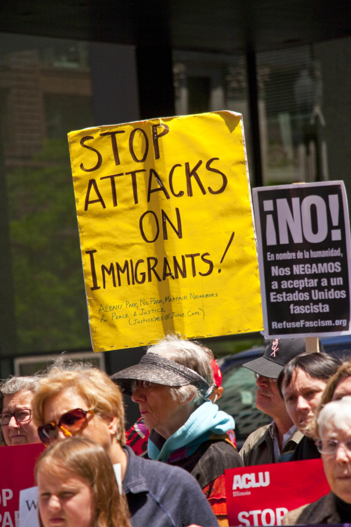 "Stop Separating Immigrant Familes Press Conference and Rally Chicago Illinois 6-5-18 1934" (credit: Charles Edward Miller, license: CC BY SA)