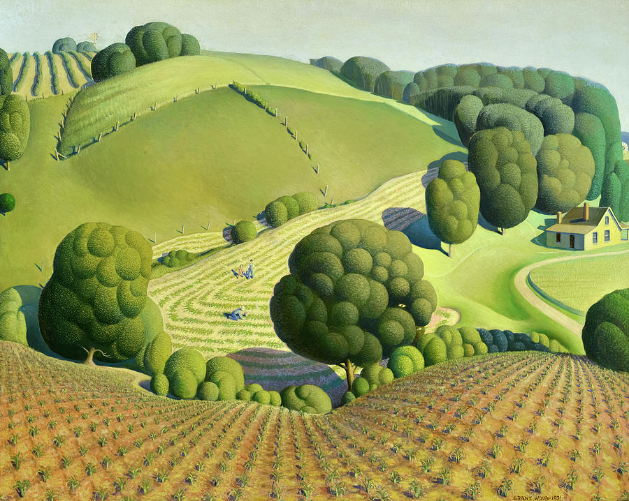 Young Corn (Grant Wood 1931)