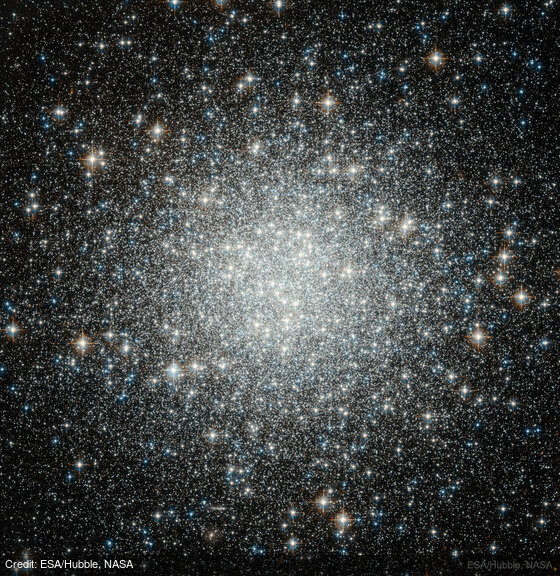 Blue Straggler Stars in Globular Cluster M53 (credit: ESA/Hubble, NASA)