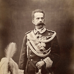 Humbert Ier de Savoie (1844-1900), roi d'Italie de 1878 jusqu'à sa mort en 1900. Vers 1880.