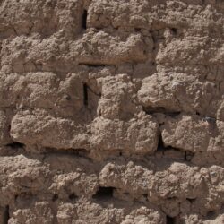 Ancient Mud-Brick Wall [citadel of Rayen, Iran] (credit: A. Davey, license: CC BY)