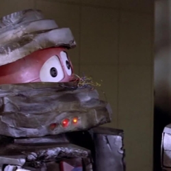 "My name's B.O.B., Bio-Sanitation Batallion. I couldn't talk freely before, but I have a whole lot to tell ya." (dialogue from the film, THE BLACK HOLE (1979))