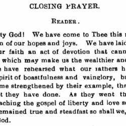 Closing prayer [to the Passover seder] (J. Leonard Levy 1896) - cropped
