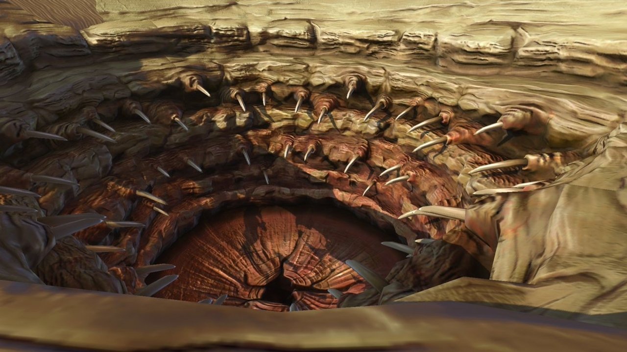 The Sarlacc Pit from RETURN OF THE JEDI (1983)